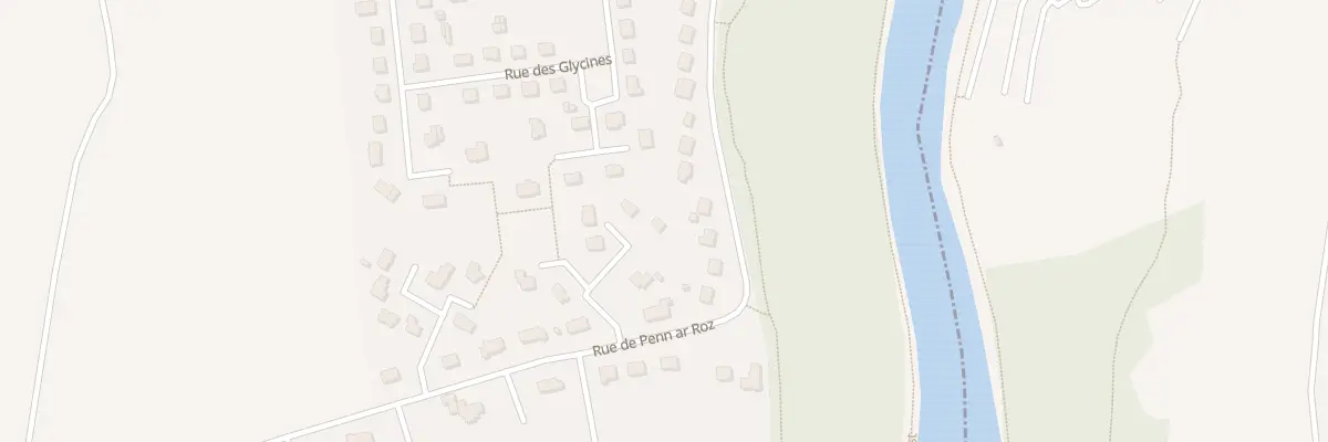Plan du 6 Rue Armand Seguin à Châteauneuf-du-Faou