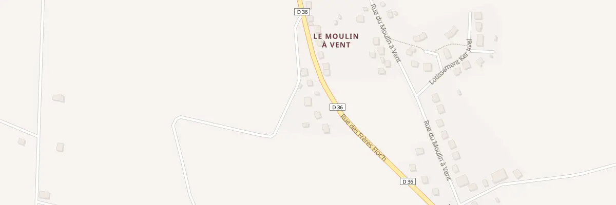 Plan du 69 Rue des Freres Floch à Plonévez-du-Faou