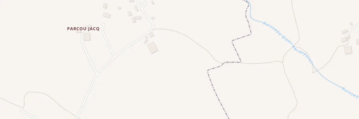 Plan du 581 Calvigne à Coray