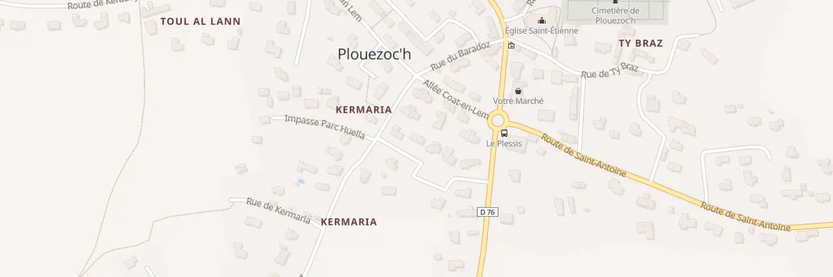 Plan du 7006B Res du Plessix à Plouezoc’h