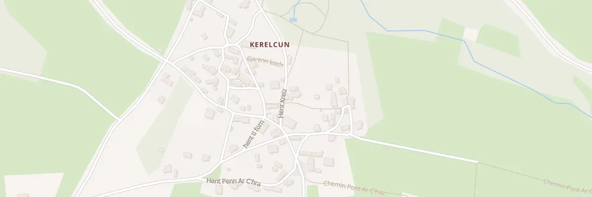 Plan du 9002 Vc Garenn Rudonval à La Feuillée
