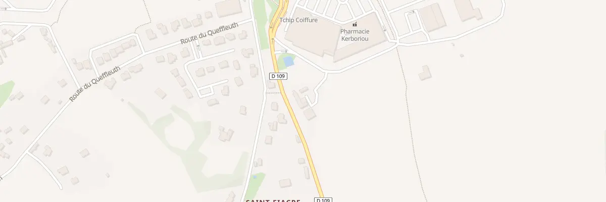 Plan du 5460 Saint Fiacre à Plourin-lès-Morlaix