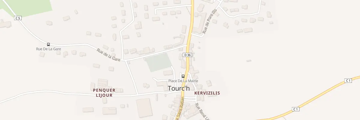 Plan du 5 Rue Reverend Pere Maur Masse à Tourch