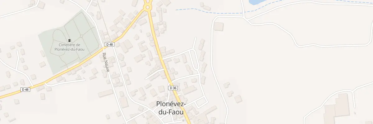 Plan du 9 Rue Charles Bernard à Plonévez-du-Faou