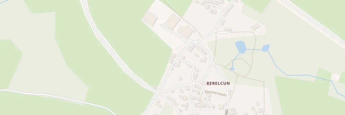 Plan du 9002 Goueled Ker à La Feuillée