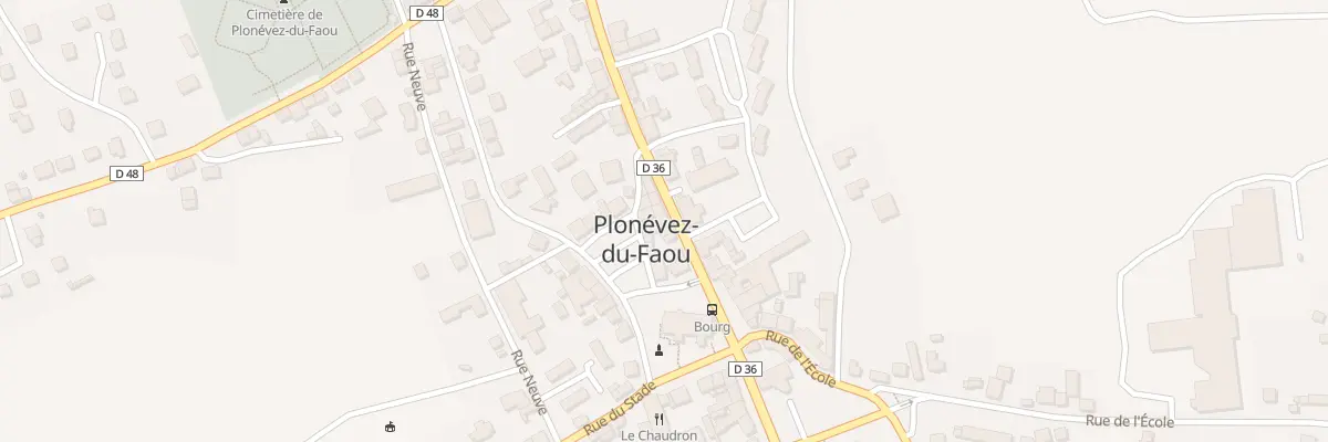 Plan du 6 Rue des Anciens Combattants à Plonévez-du-Faou