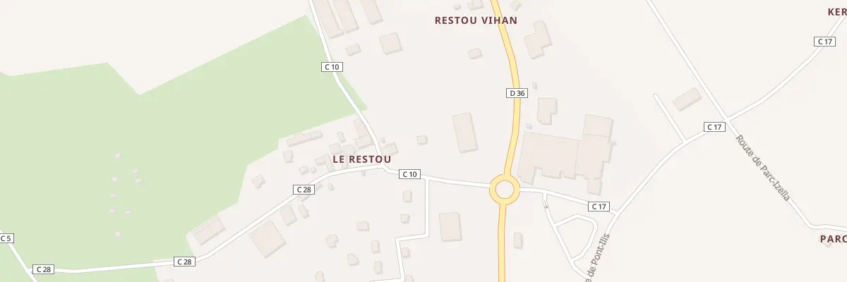 Plan du 5010A Restou à Tourch