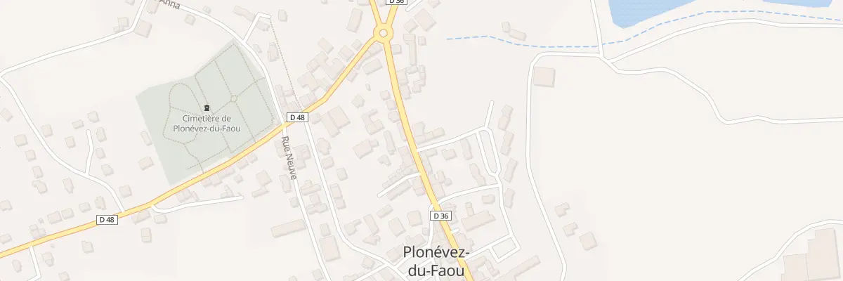 Plan du 27 Rue des Anciens Combattants à Plonévez-du-Faou