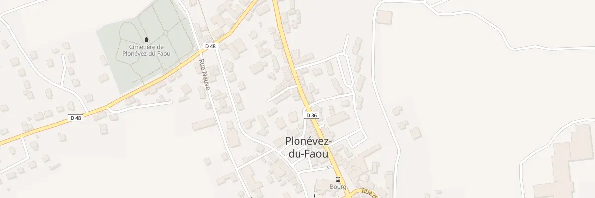 Plan du 14 Rue des Anciens Combattants à Plonévez-du-Faou