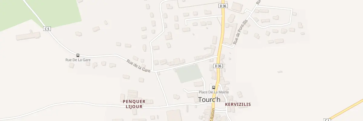 Plan du 4 Rue de la Gare à Tourch