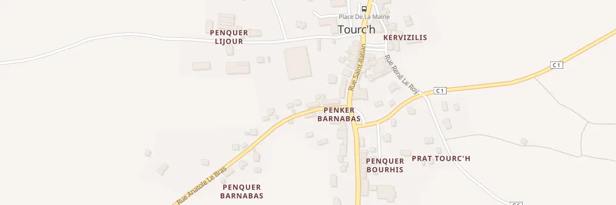 Plan du 8 Rue Anatole le Bras à Tourch