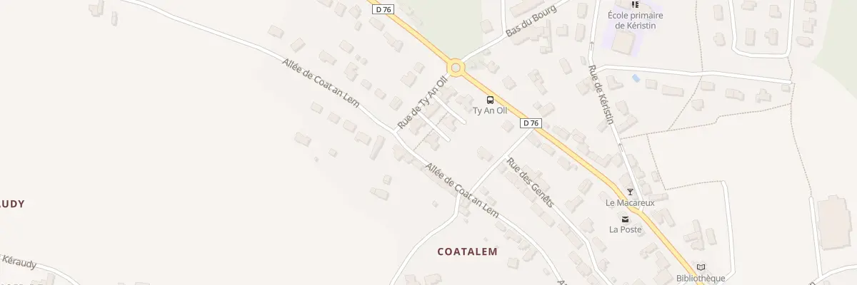 Plan du 30 Rue de Ty An Oll à Plouezoc’h