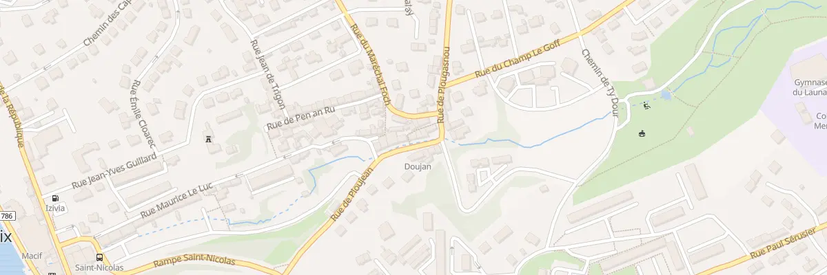 Plan du 72 Rue de ploujean à Morlaix
