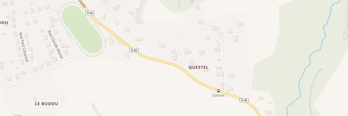 Plan du 531 Rue du Stade à Melgven