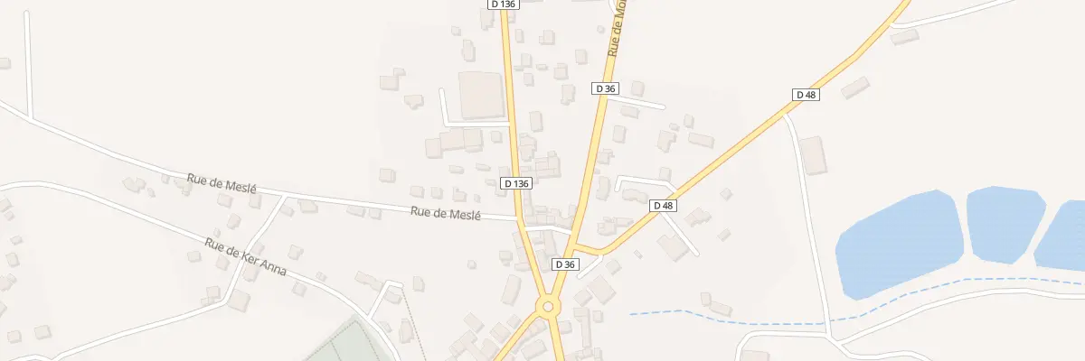 Plan du 9 Rue de Kermaria à Plonévez-du-Faou