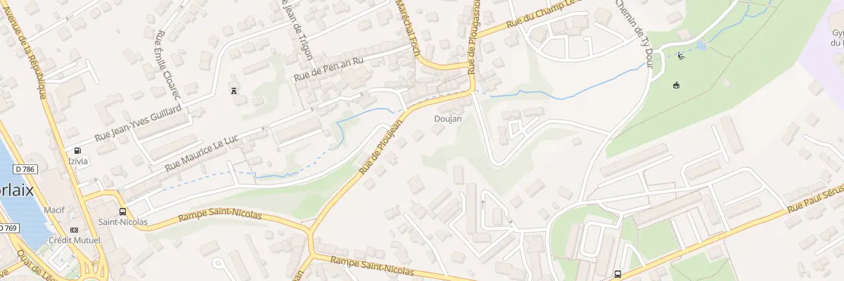 Plan du 49 Rue de ploujean à Morlaix
