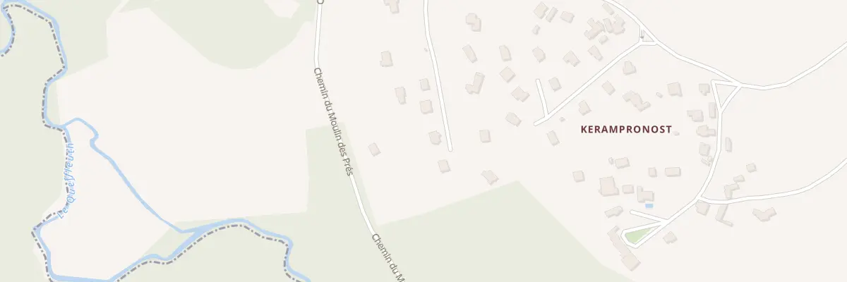 Plan du 78 Kerampronost à Plourin-lès-Morlaix