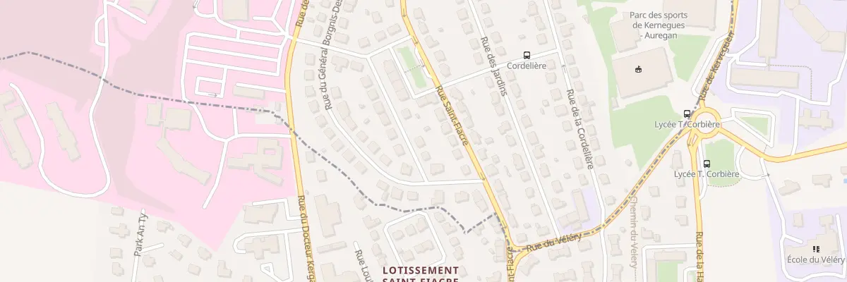 Plan du 14 Rue des Champs à Morlaix