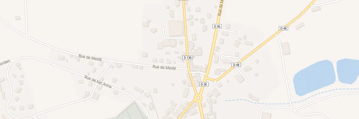 Plan du 2 Rue de Kermaria à Plonévez-du-Faou