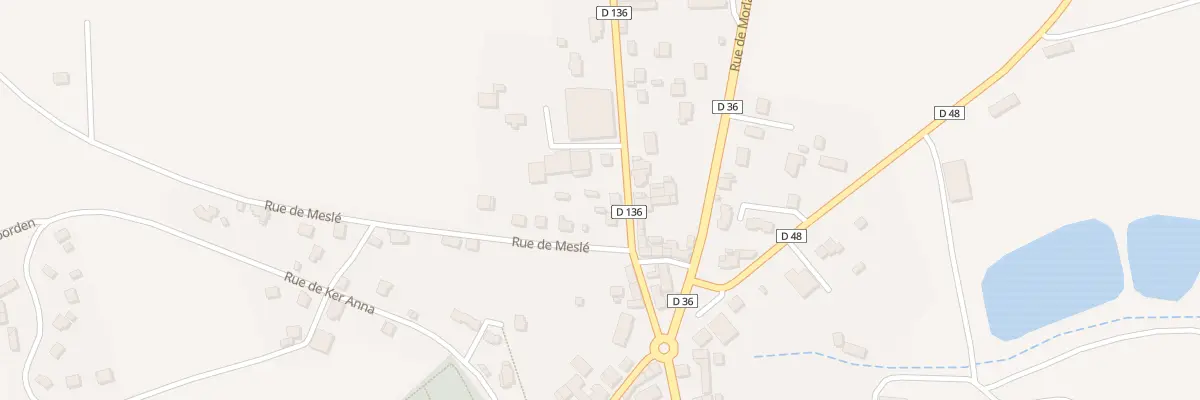 Plan du 4 Rue de Kermaria à Plonévez-du-Faou