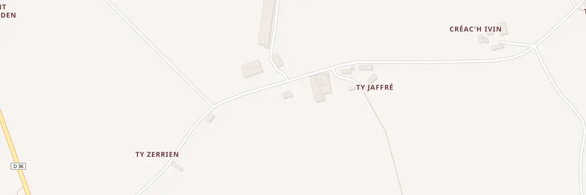 Plan du 147A Ty Jaffre à Plonévez-du-Faou