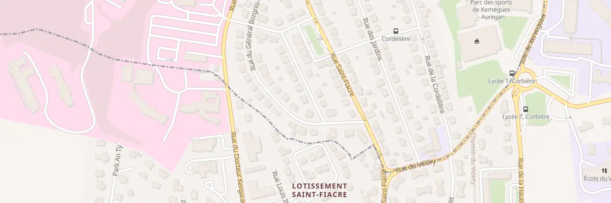 Plan du 15 Rue des Champs à Morlaix