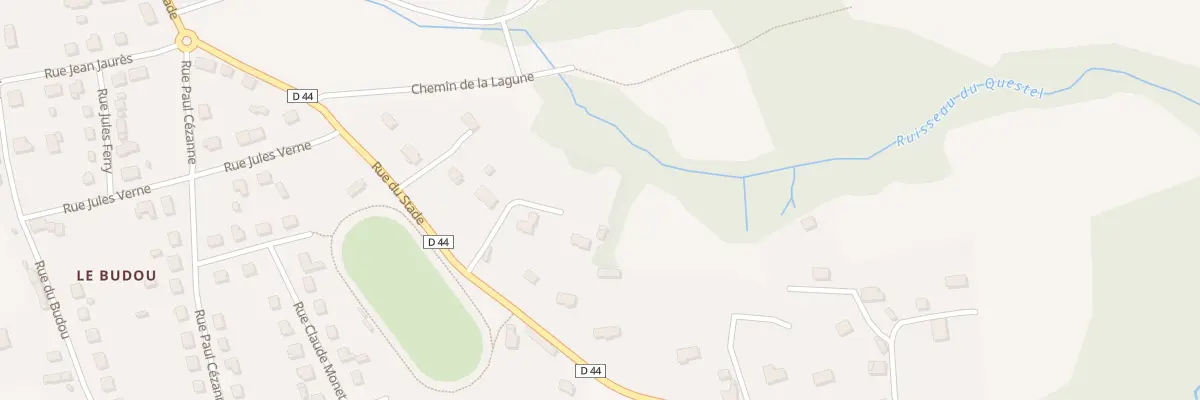 Plan du 299 Rue du Stade à Melgven