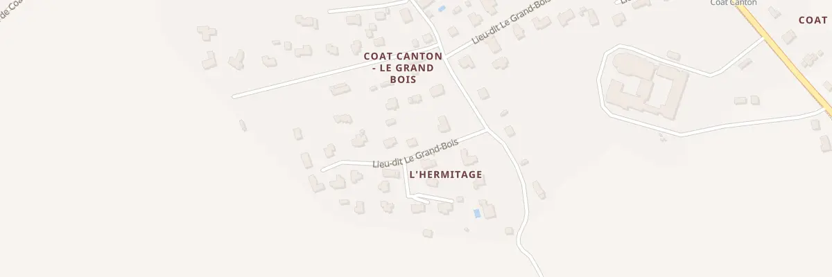 Plan du 144 Coat Canton à Tourch