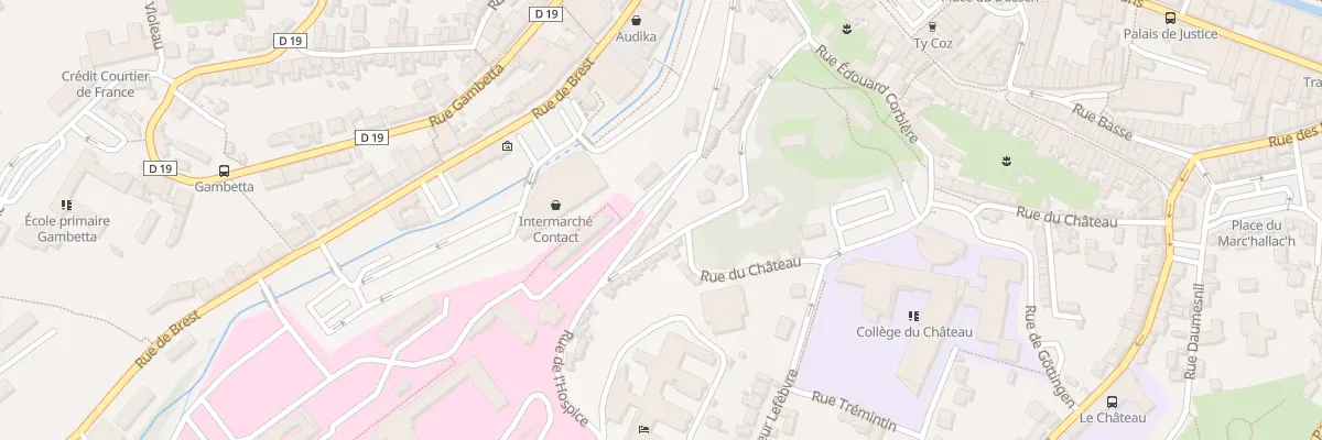 Plan du 12 Che de l’Hospice à Morlaix