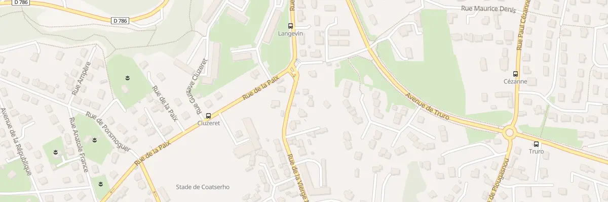 Plan du 29 Rue de la Vierge Noire à Morlaix