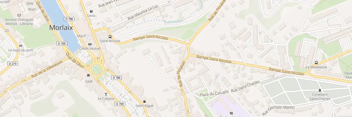 Plan du 52 Rue de ploujean à Morlaix