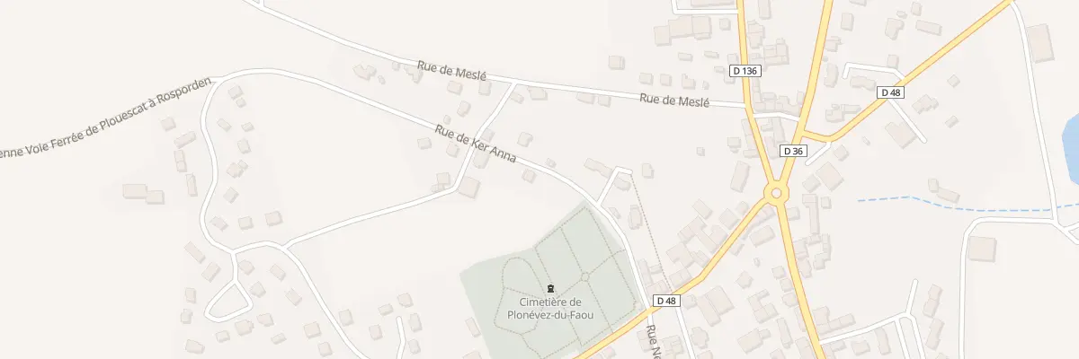 Plan du 6 Rue de Ker Anna à Plonévez-du-Faou