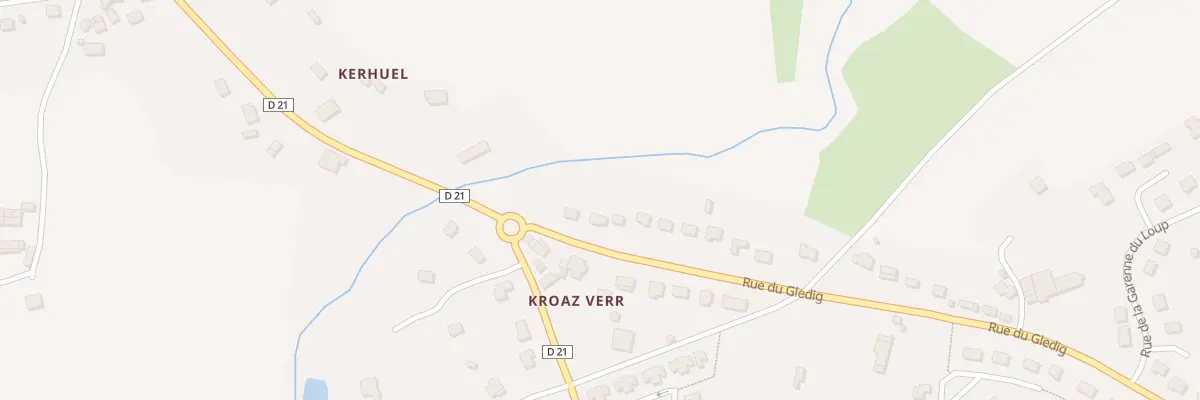 Plan du 53 Rue du Gledig à Châteauneuf-du-Faou