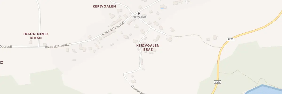 Plan du 5294A Che de Keryvoalen à Plouezoc’h