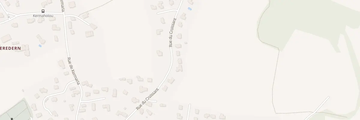 Plan du 35 Rue du Croissant à Morlaix