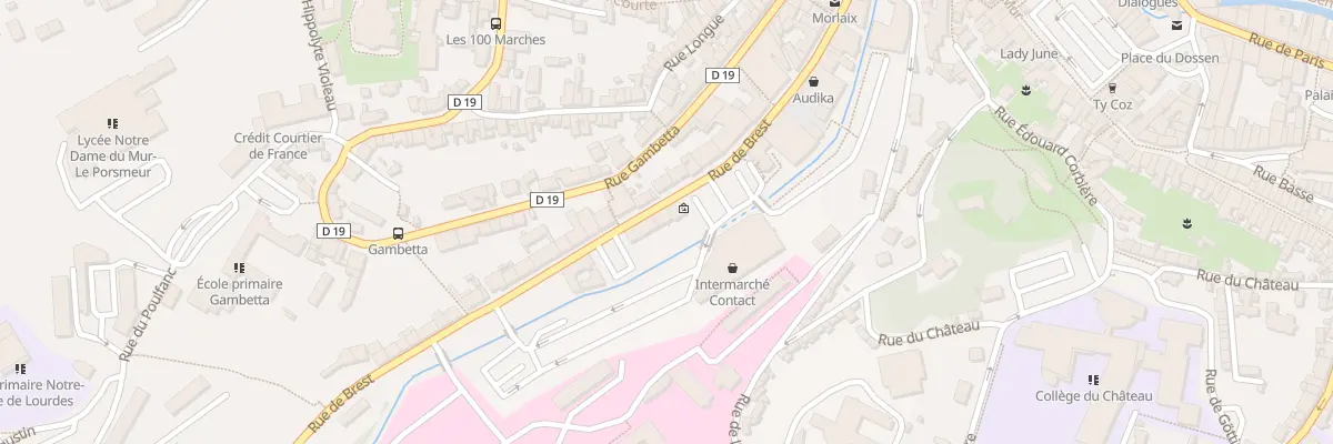 Plan du 50 Rue de Brest à Morlaix