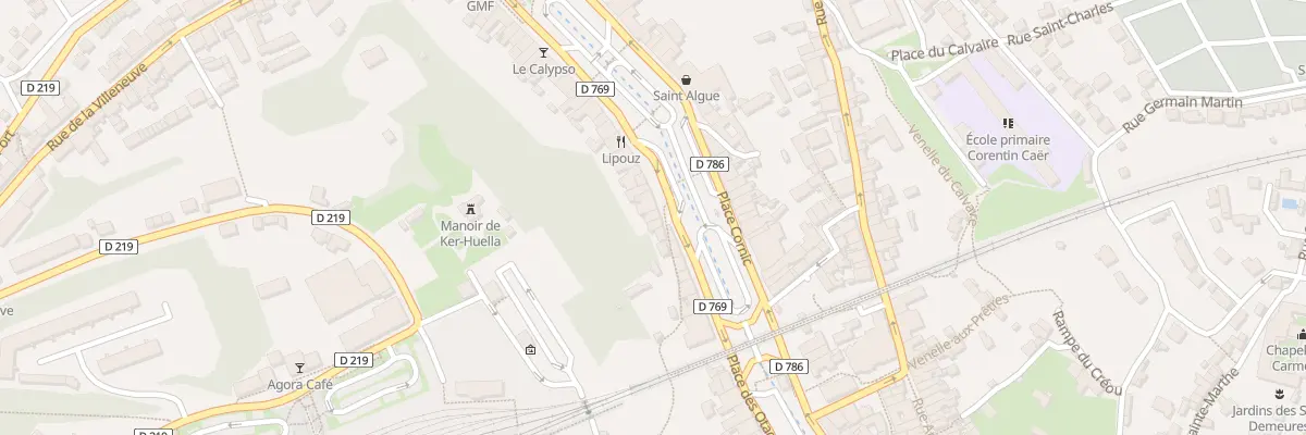 Plan du 18 Pl Cornic à Morlaix