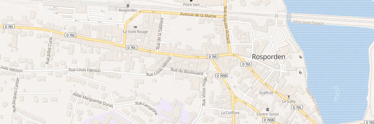 Plan du 19 Rue Nationale à Rosporden