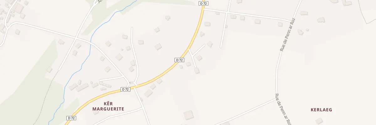 Plan du 10 Le Béron à Châteauneuf-du-Faou