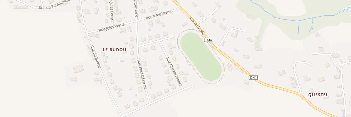 Plan du 13 Rue Claude Monet à Melgven