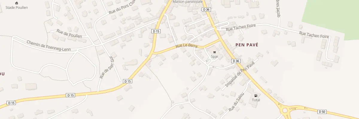 Plan du 3 Rue Le Berre à Coray