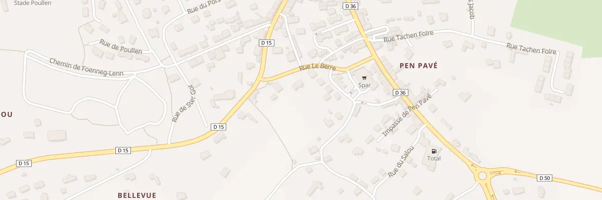 Plan du 3B Rue Le Berre à Coray