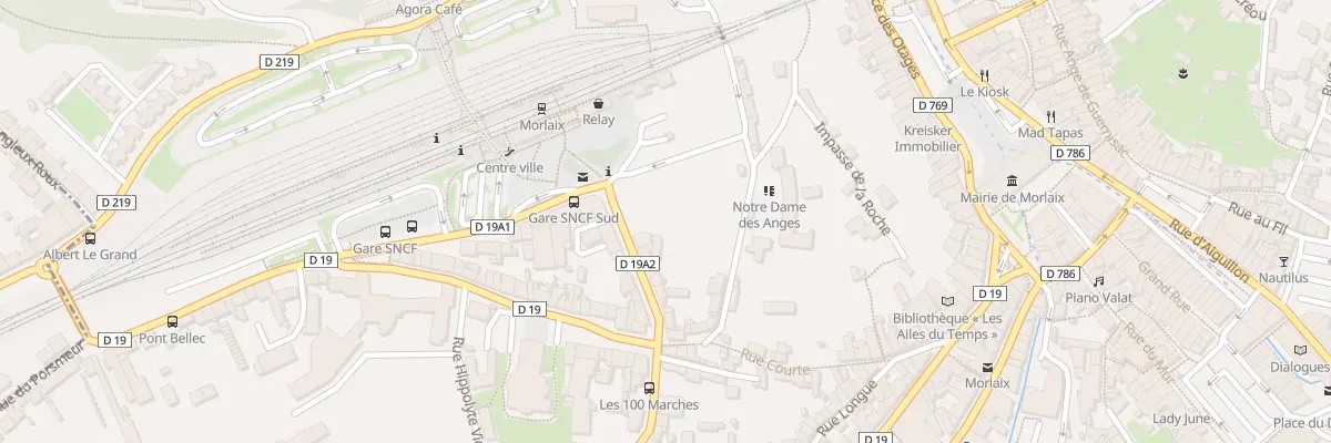Plan du 97C Rue Gambetta à Morlaix