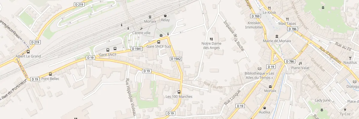 Plan du 99 Rue Gambetta à Morlaix