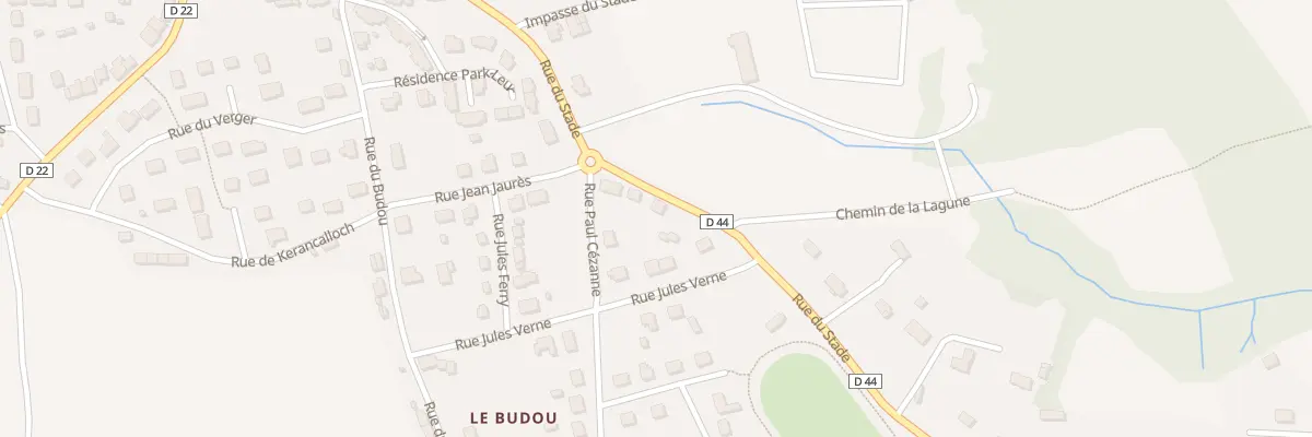 Plan du 24 Rue du Stade à Melgven