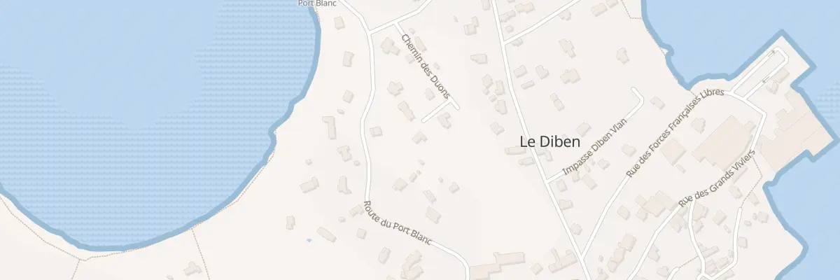 Plan du 6B Che des Duons à Plougasnou