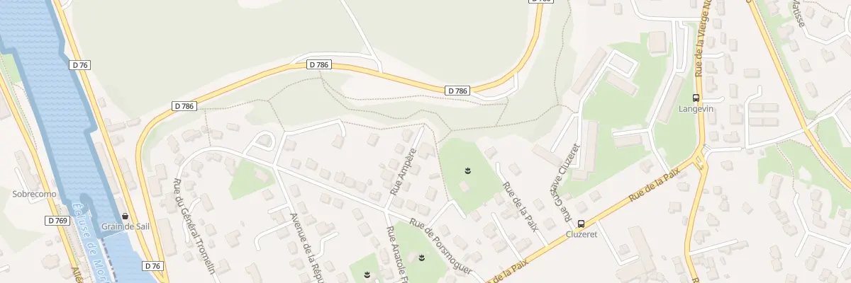 Plan du 5 Rue Ampère à Morlaix