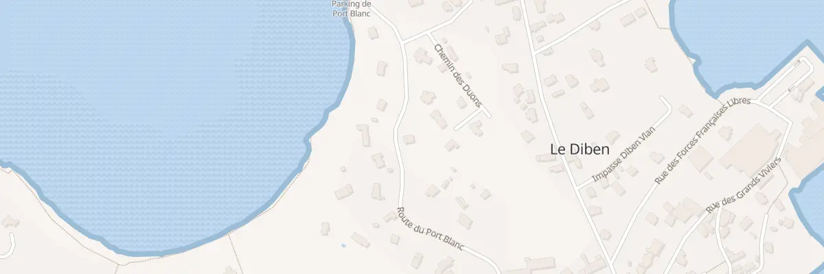 Plan du 7 Rte du Port Blanc à Plougasnou