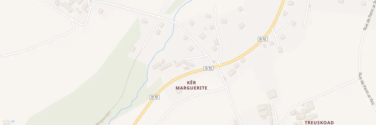 Plan du 48 Kêr Marguerite à Châteauneuf-du-Faou
