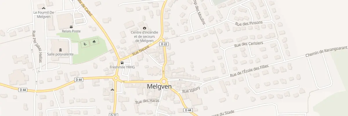 Plan du 8 Rue de la Trinité à Melgven